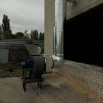 Установка приточно-вытяжной вентиляции в промышленном предприятии город Харьков